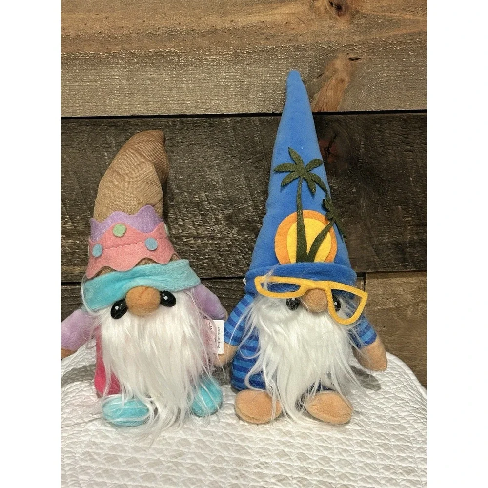 Beach Gnomes Ocean Decorative Decoration Ornaments For Festival New lot‎ of 2